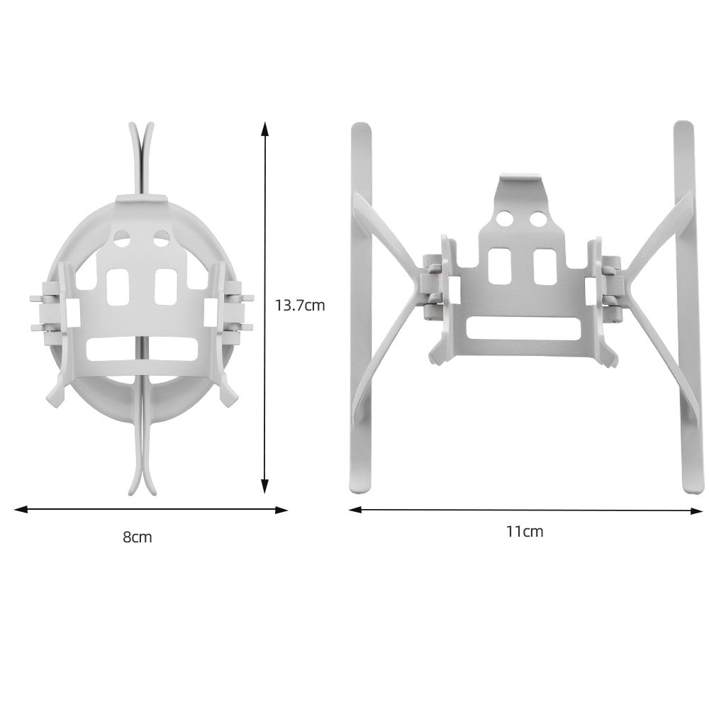 BRDRC DJI-9264 Foldable Landing Gear for DJI Mini 3 Pro Quick Release Height Extender Leg Protector