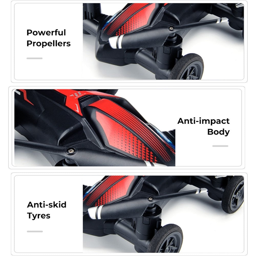JJRC H103 Altitude Hold Land / Air Dual Mode Quadcopter 2.4G RC Aircraft with Headless Mode Support 360-Degree Flip Stunt Car Toy