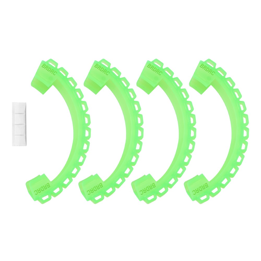 BRDRC 9604 For DJI Avata 4Pcs / Set Drone Propeller Guard Bumper Rings Anti-collision Protection Rings