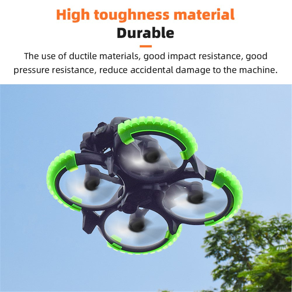 BRDRC 9604 For DJI Avata 4Pcs / Set Drone Propeller Guard Bumper Rings Anti-collision Protection Rings