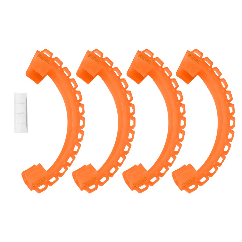 BRDRC 9604 For DJI Avata 4Pcs / Set Drone Propeller Guard Bumper Rings Anti-collision Protection Rings