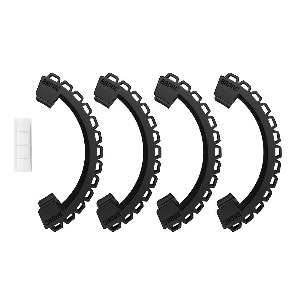 BRDRC 9604 For DJI Avata 4Pcs / Set Drone Propeller Guard Bumper Rings Anti-collision Protection Rings