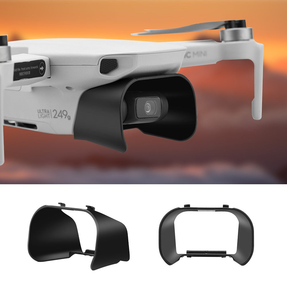 BRDRC DJI-7335 for DJI Mavic Mini Drone Lens Cover Hood Lens Cap Protector Gimbal Camera Guard Anti-Glare Shield