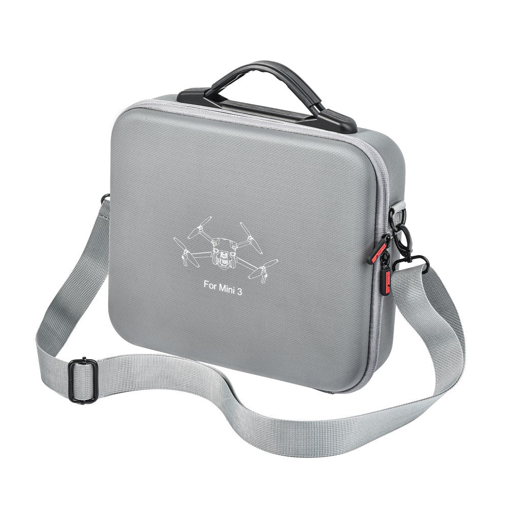 STARTRC 1114492 For DJI Mini 3 PU Leather Shoulder Bag Carrying Handbag Compatible with DJI RC-N1 Remote Control
