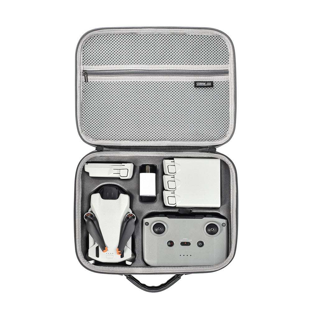 STARTRC 1114492 For DJI Mini 3 PU Leather Shoulder Bag Carrying Handbag Compatible with DJI RC-N1 Remote Control
