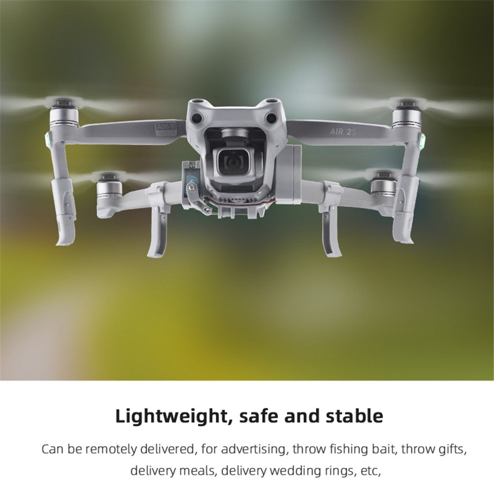 BRDRC DJI-9199 Thrower Landing Gear Set for DJI Air 2S / Air 2 Airdrop System Payload Delivery RC Drone Accessories
