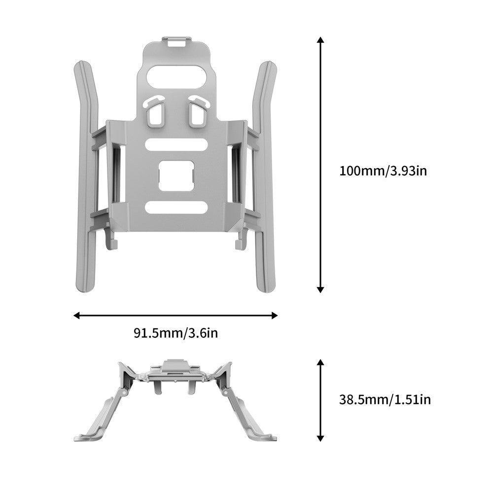 STARTRC 1114546 for DJI Mini 3 Foldable Landing Gear RC Drone Leg Support Protector