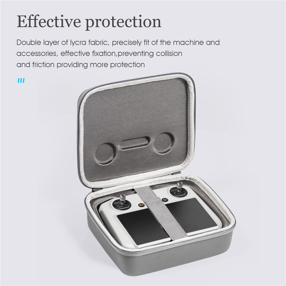 STARTRC 1115451 For DJI Mini 3 Pro / Mavic 3 / Air 2S Remote Controller Storage Bag, for DJI RC Waterproof PU Carrying Case