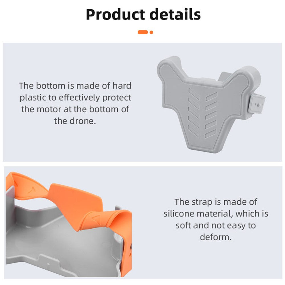BRDRC BRD9658 For DJI Mini 3 / Mini 3 Pro Drone Propeller Holder Blades Stabilizer Propellers Guard Strap