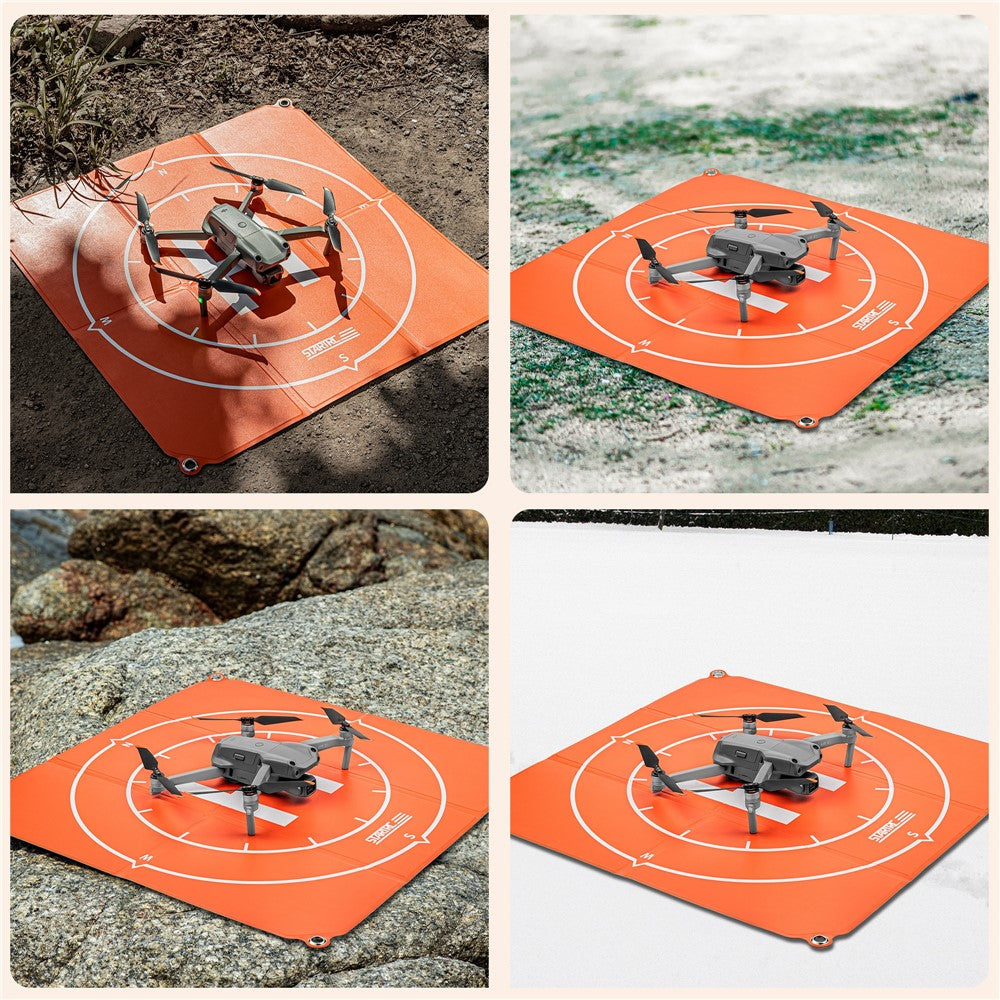 STARTRC 65cm Foldable Landing Pad Waterproof Drone Parking Apron with Ground Nails