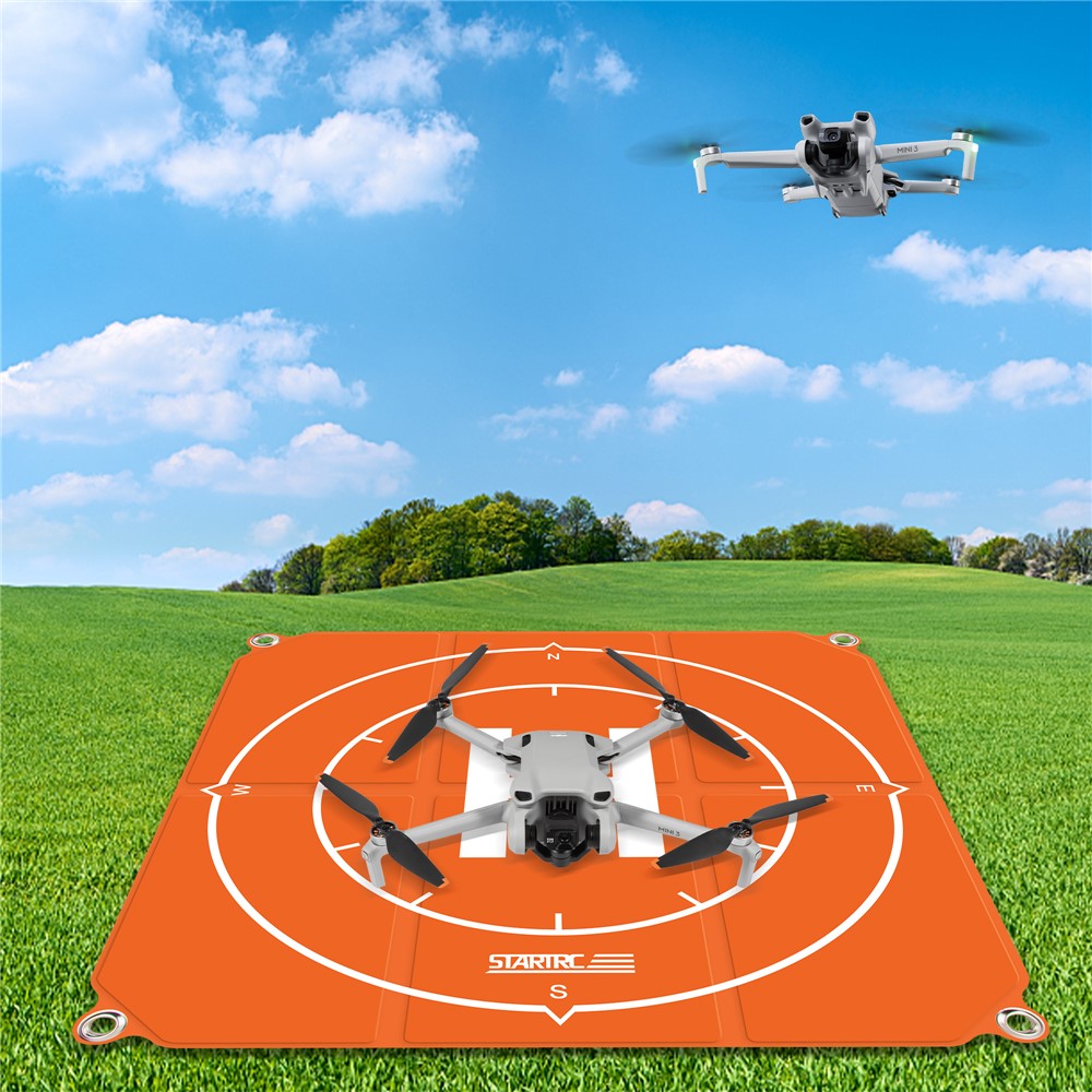 STARTRC 65cm Foldable Landing Pad Waterproof Drone Parking Apron with Ground Nails