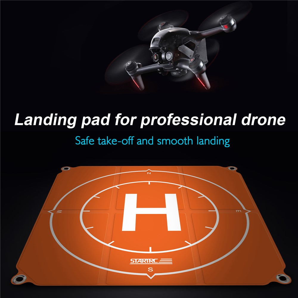 STARTRC 65cm Foldable Landing Pad Waterproof Drone Parking Apron with Ground Nails