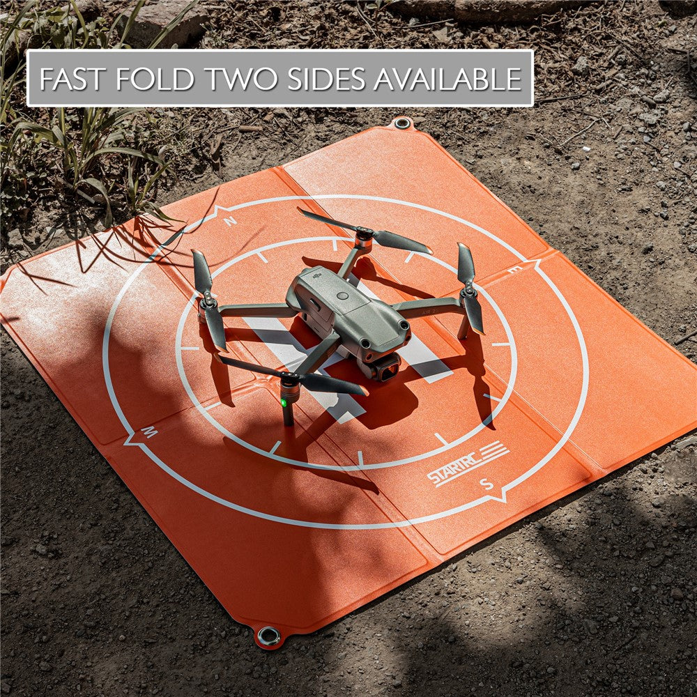 STARTRC 65cm Foldable Landing Pad Waterproof Drone Parking Apron with Ground Nails