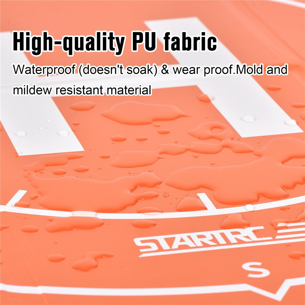 STARTRC 65cm Foldable Landing Pad Waterproof Drone Parking Apron with Ground Nails