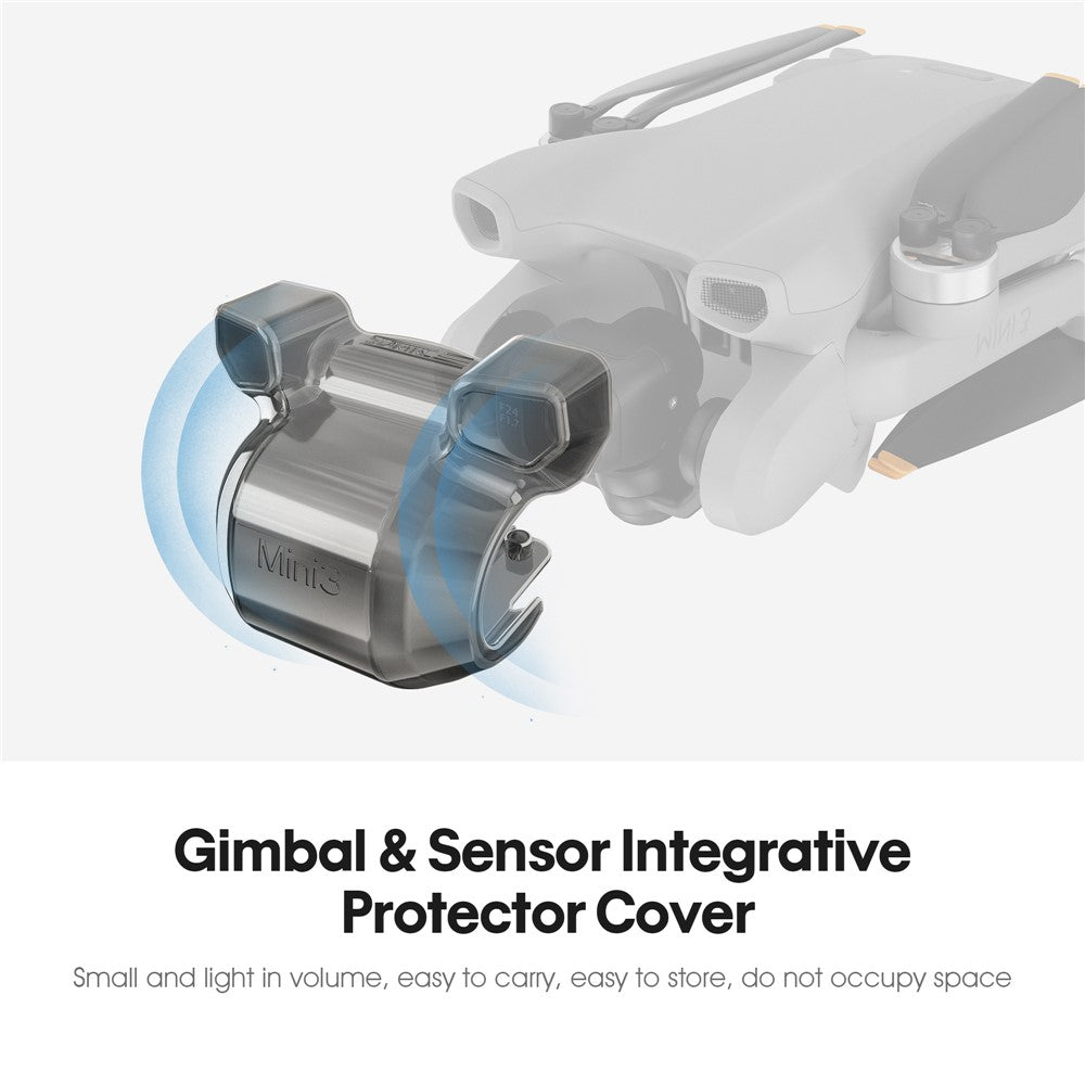 STARTRC 1116359 For DJI Mini 3 PC Gimbal Protector Lens Hood Gimbal Guard Lens Cover Dustproof Cap