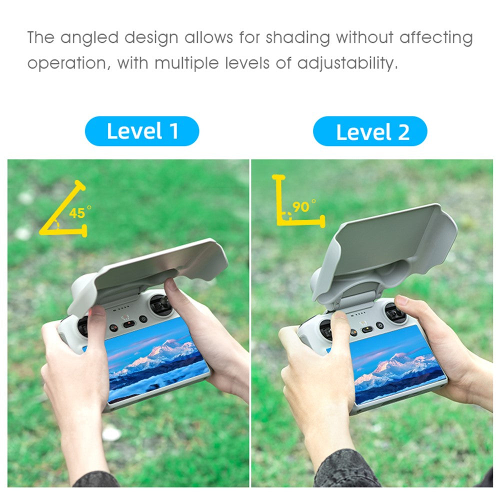 STARTRC 1116380 Sunshade Cover for DJI RC Remote Control with Screen , ABS Sun Hood Protective Cover
