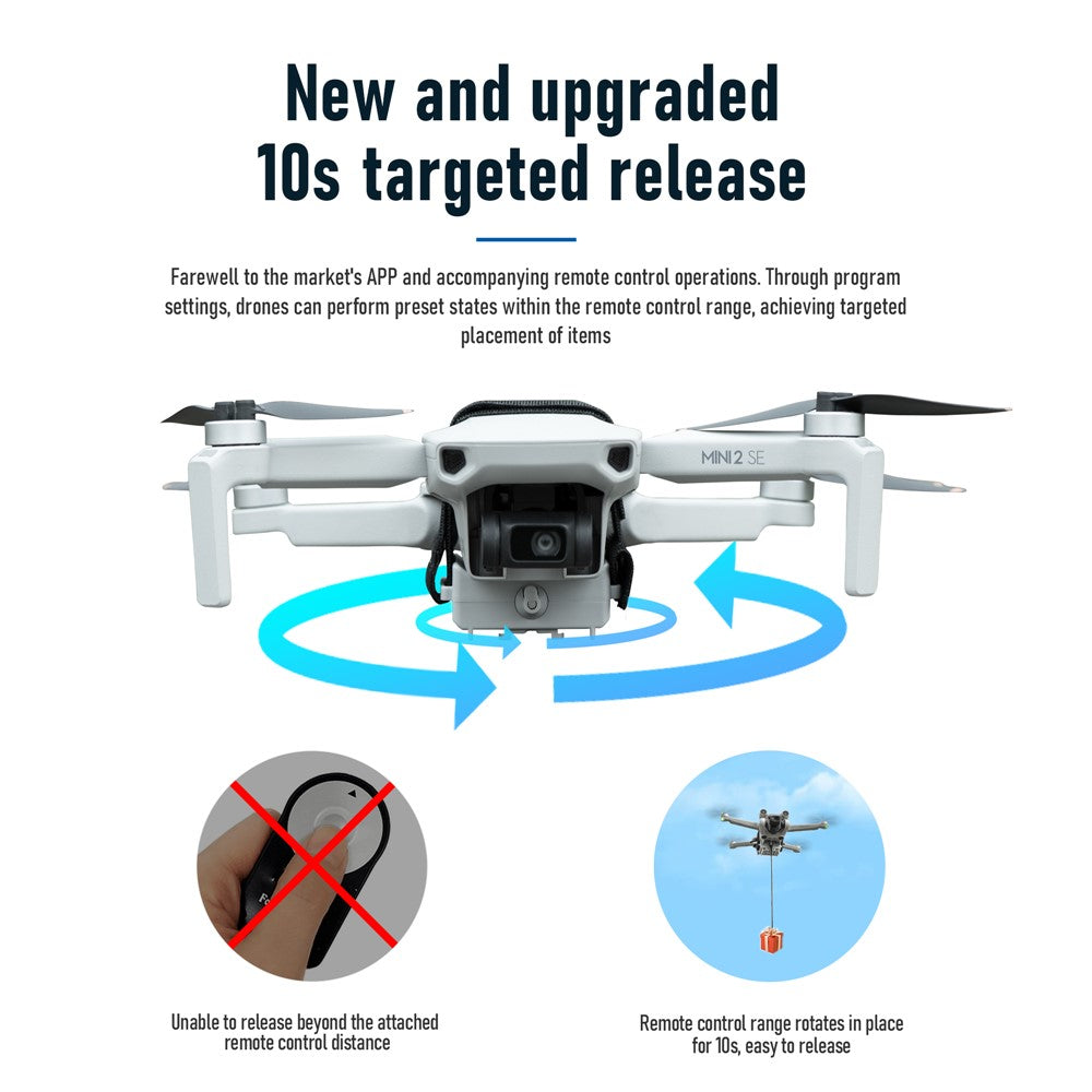 STARTRC 1116472 Air-Dropping System for DJI Mini 2 / Mini 2 SE / Mini SE Remote Thrower Delivery Device