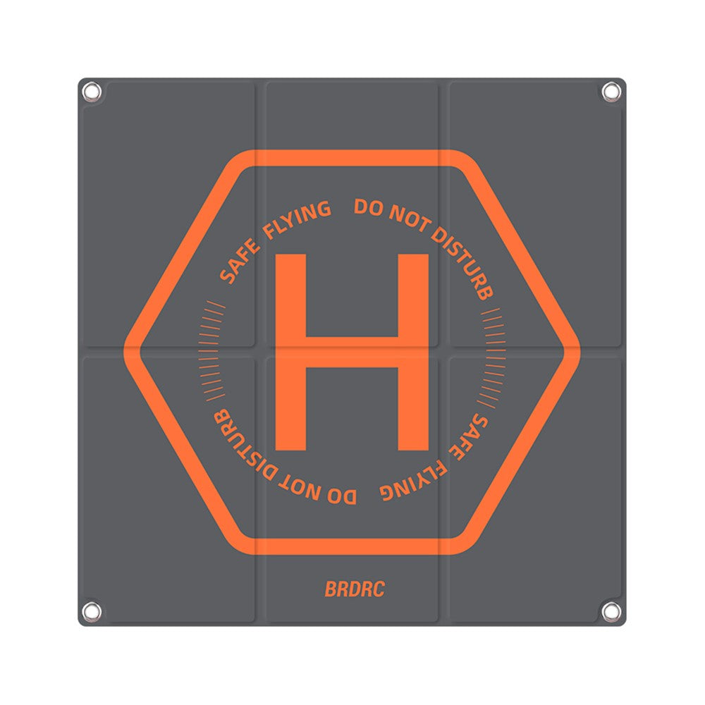 BRDRC Landing Pad for DJI Mini 3 Pro / Avata / Air 2 / Mini 2 / Mini SE / Mavic Mini 50cm PU Leather Drone Parking Apron Pad