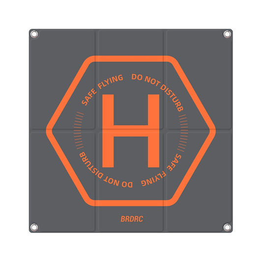 BRDRC Landing Pad for DJI Mini 3 Pro / Avata / Air 2 / Mini 2 / Mini SE / Mavic Mini 50cm PU Leather Drone Parking Apron Pad