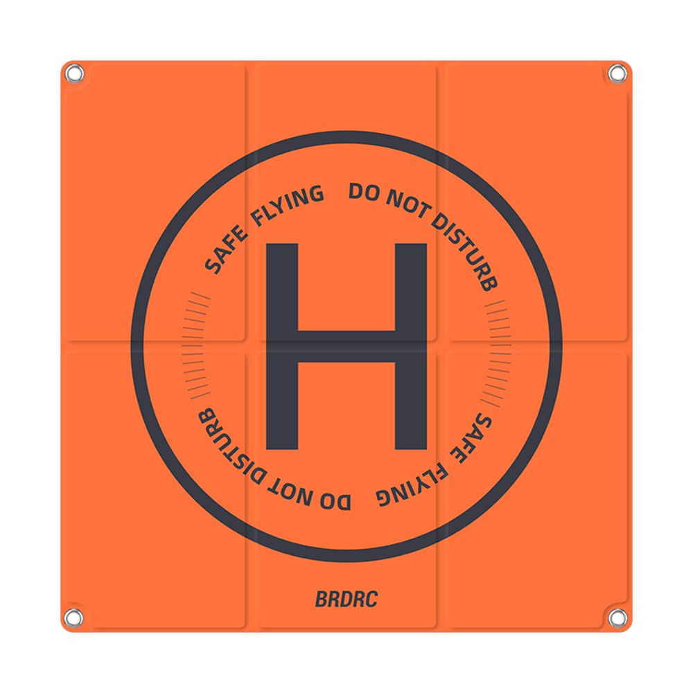 BRDRC Parking Apron Pad for DJI Mini 3 Pro / Avata / Air 2 / Mini 2 / Mini SE / Mavic Mini 65cm PU Leather Drone Landing Pad