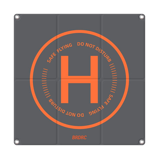 BRDRC Parking Apron Pad for DJI Mini 3 Pro / Avata / Air 2 / Mini 2 / Mini SE / Mavic Mini 65cm PU Leather Drone Landing Pad