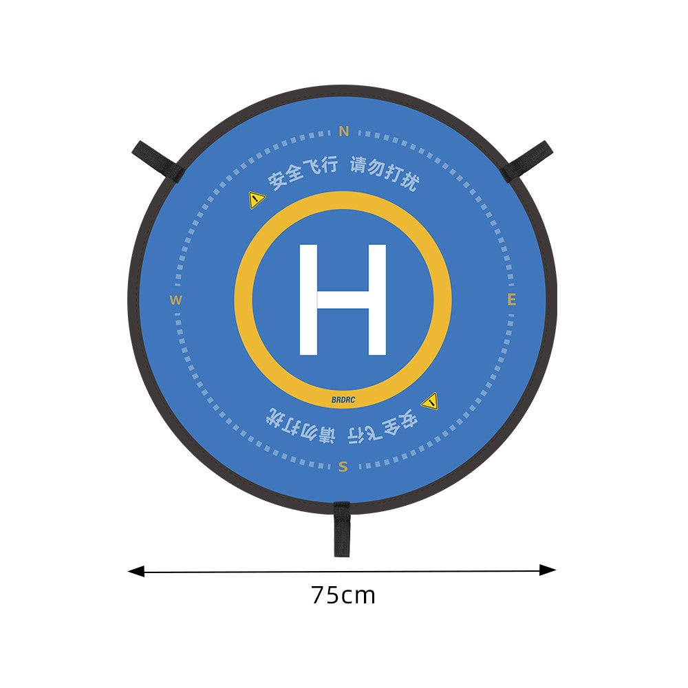 BRDRC For DJI Mini 3 Pro / Avata / Air 2 75cm Landing Pad Oxford Cloth Double-Sided Drone Parking Apron Pad