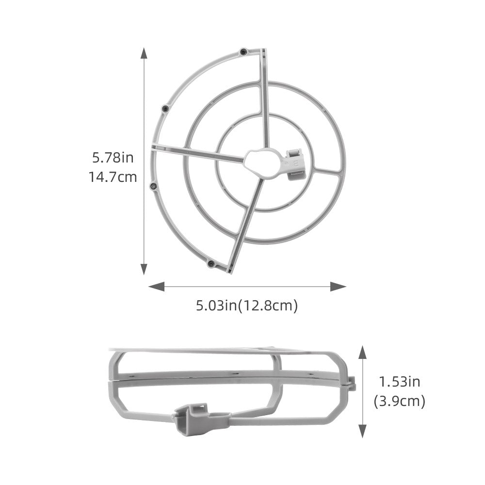 BRDRC 1 Set Propeller Guard for DJI Mini 2 / Mavic Mini / Mini SE / Mini 2 SE , Propeller Blade Guard Protector