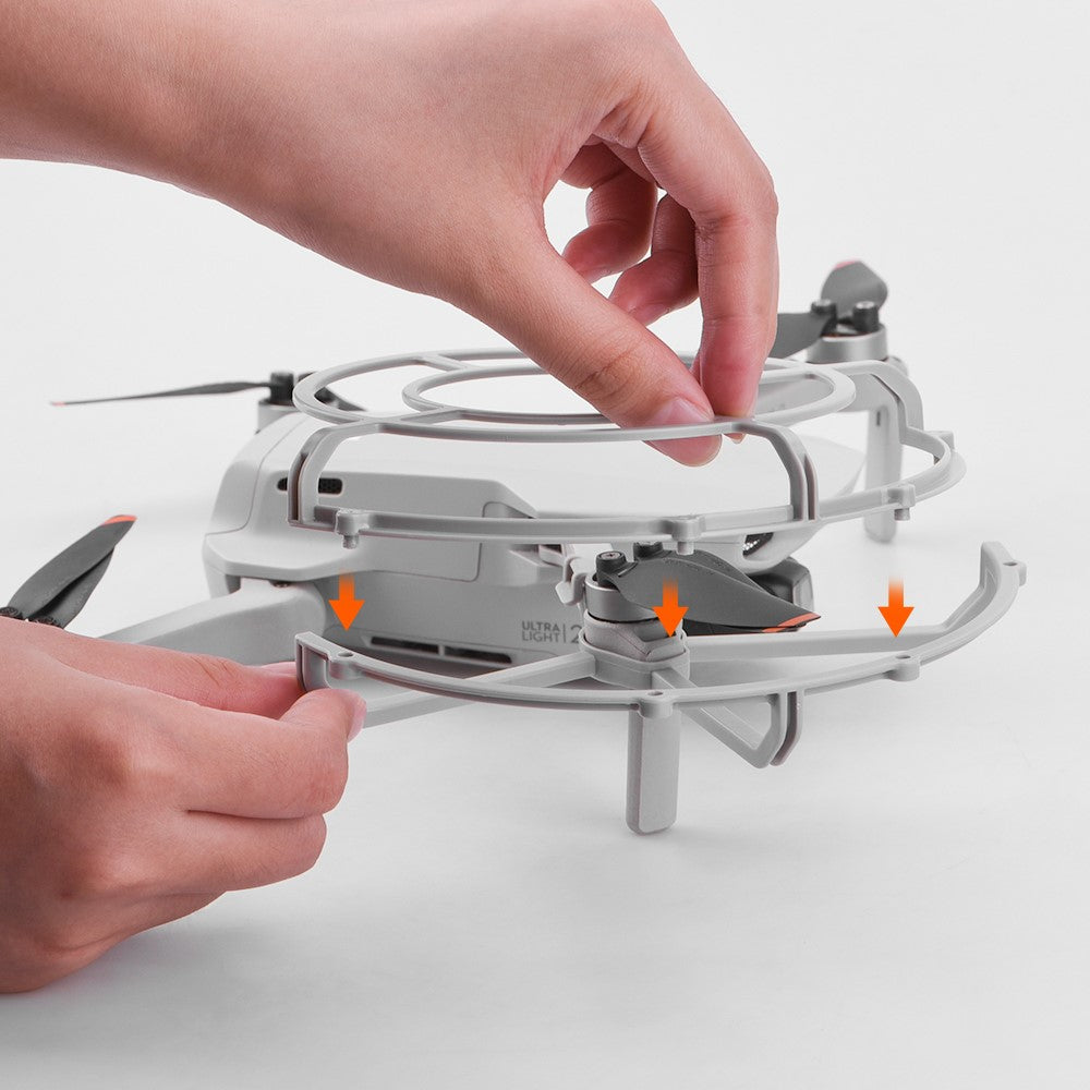 BRDRC 1 Set Propeller Guard for DJI Mini 2 / Mavic Mini / Mini SE / Mini 2 SE , Propeller Blade Guard Protector