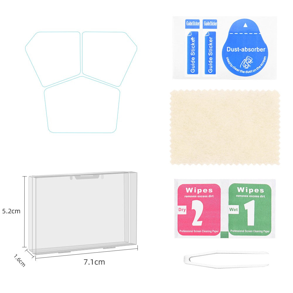 BRDRC 1 Set for DJI Mavic 3 Pro Camera Lens Protector Tempered Glass Anti-scratch Lens Film