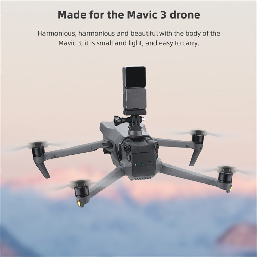 BRDRC For DJI Mavic 3 / Mavic 3 Pro / Mavic 3 Classic Extended Upper Mount Bracket Camera PC Mount Holder