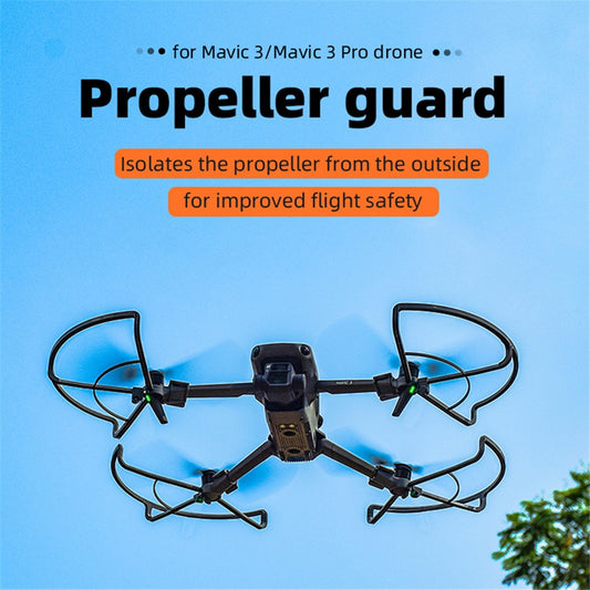 BRDRC 4Pcs / Set Anti-Collision Propeller Protector Guard For DJI Mavic 3 / Mavic 3 Pro RC Drone Blade Protection Cover
