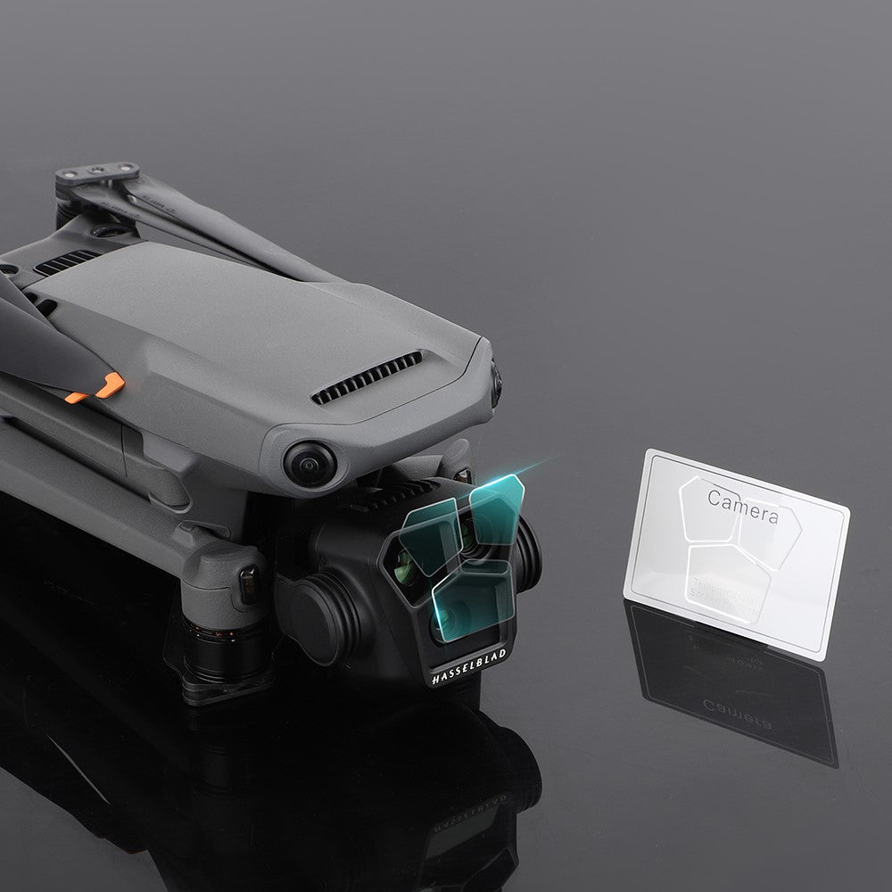 SUNNYLIFE M3P-BHM578 2 Sets Camera Lens Protector for DJI Mavic 3 Pro Tempered Glass Lens Film