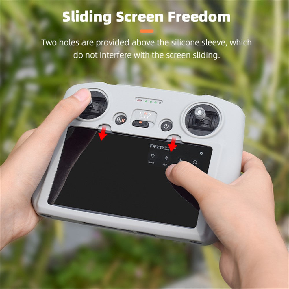 BRDRC For DJI Mini 3 / Mavic 3 Pro Screen Remote Controller Silicone Case Cover Protection Sleeve RC Accessories