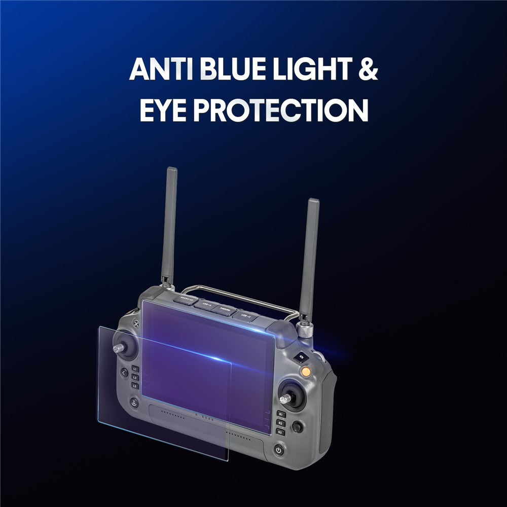 STARTRC 1120615 3Pcs For DJI RC Plus Remote Control with Screen Matte Eye Protection Film Tempered Glass Screen Protector