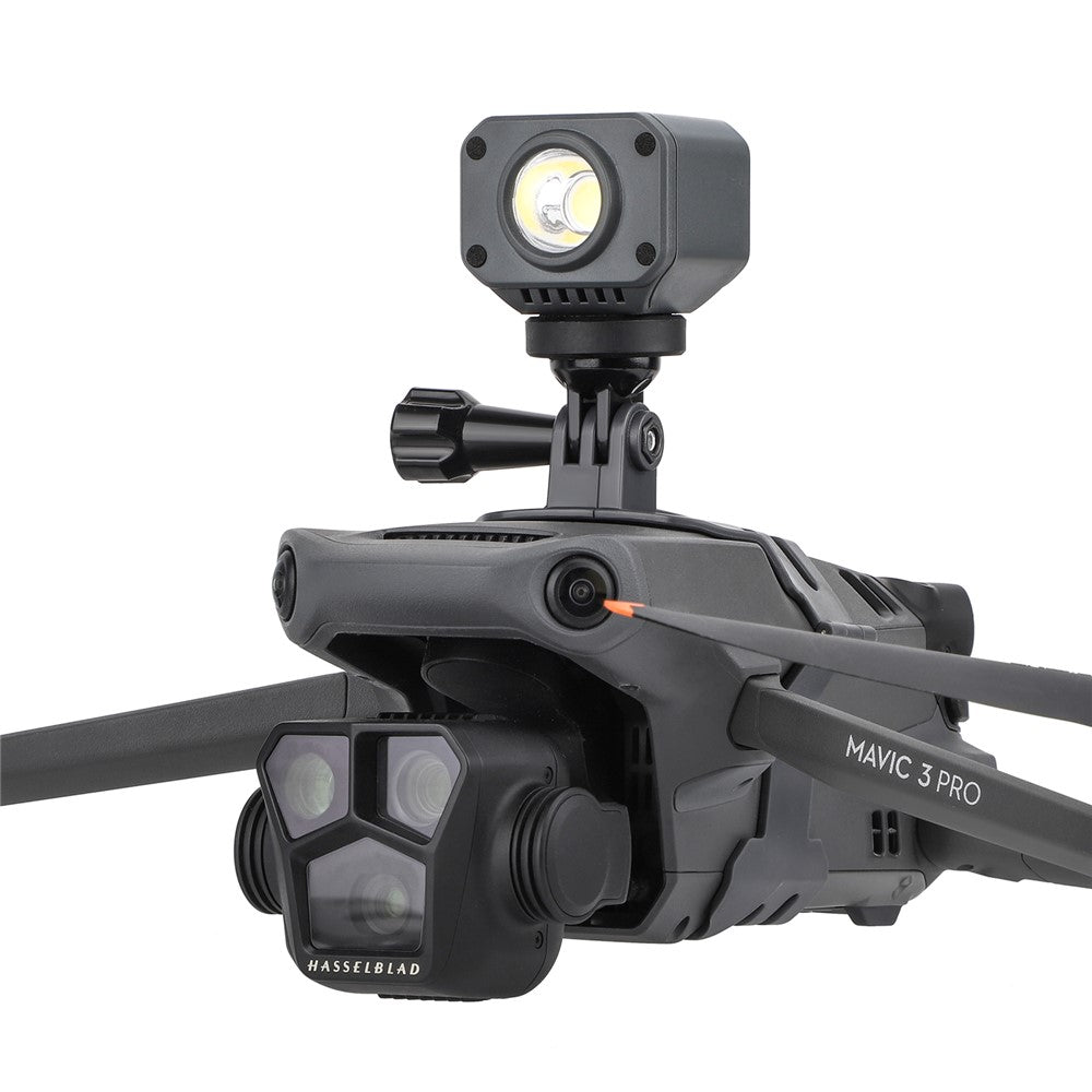 SUNNYLIFE GZ581 For DJI Mavic 3 / 3 Pro / 3 Classic Camera Mount Adapter Plastic Bracket with Searchlight