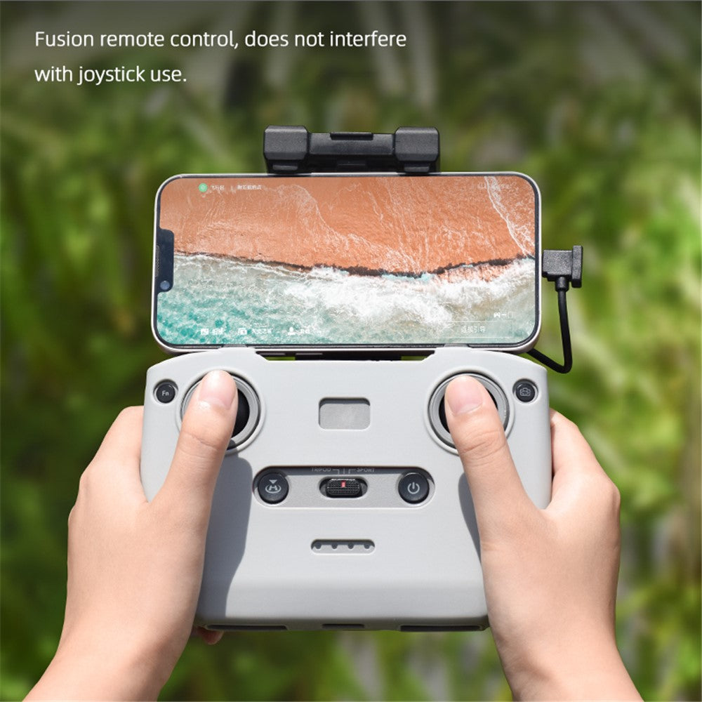 BRDRC For DJI Mavic 3 Pro / Mini 2 / Mini 3 / Air 2S RC-N1 Remote Controller Protective Case Silicone Anti-drop Cover