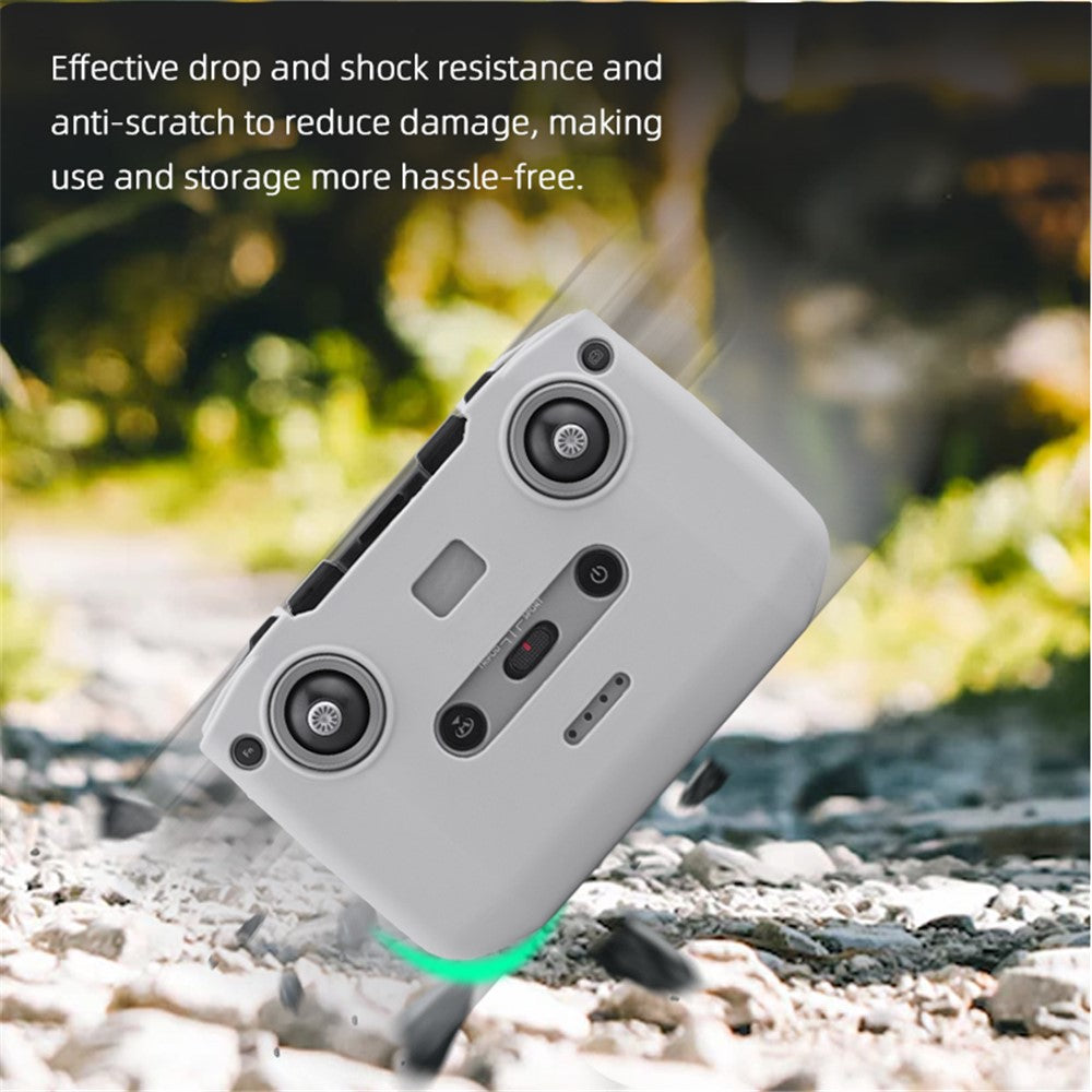 BRDRC For DJI Mavic 3 Pro / Mini 2 / Mini 3 / Air 2S RC-N1 Remote Controller Protective Case Silicone Anti-drop Cover