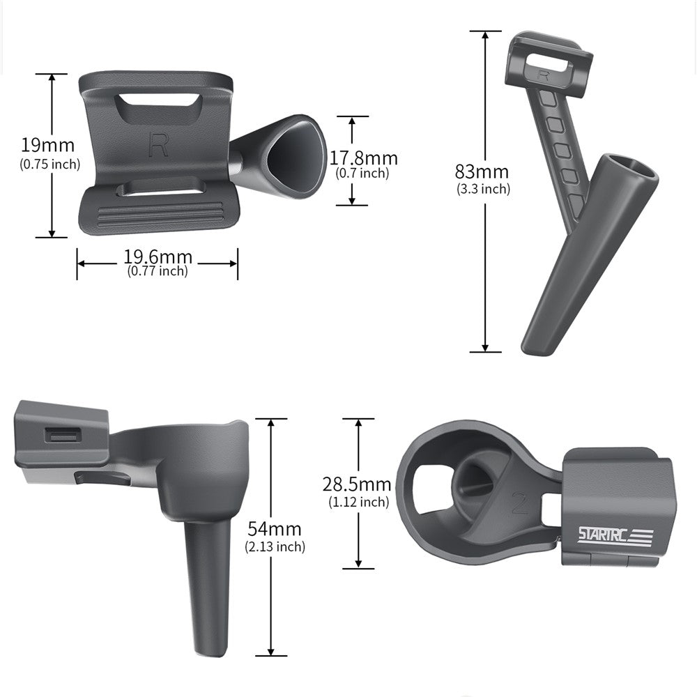 STARTRC 1120745 Split Landing Gear Set for DJI Mavic 3 Pro Drone Heighten Extension Leg Support