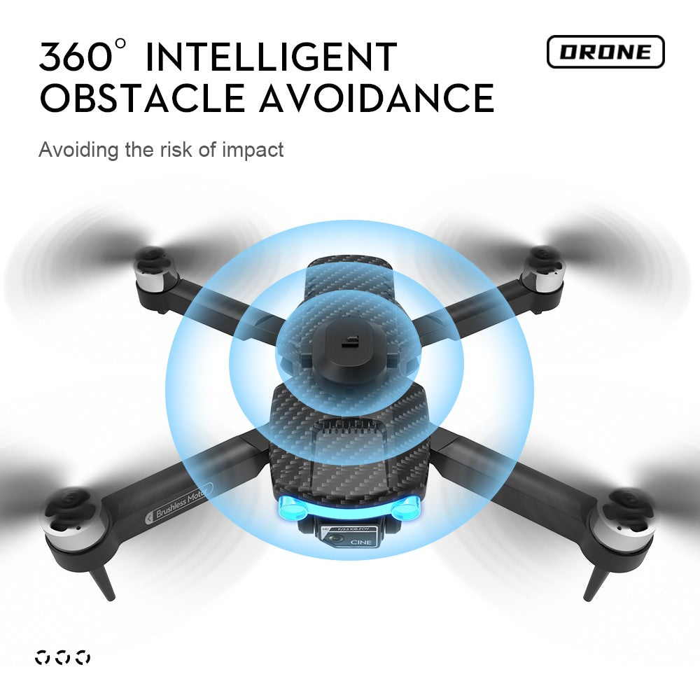 XT204 APP Remote Control 6K (720P) Lens RC Drone Obstacle Avoidance Quadcopter, with 2 Drone Batteries