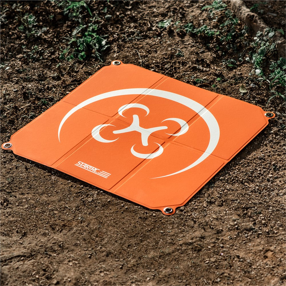 STARTRC 1121933 Drone Landing Pad for DJI Mavic Mini Air Series PU Leather 55*55cm Foldable Helipad