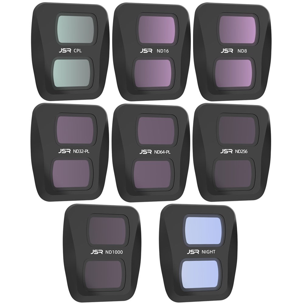 JUNESTAR JSR-1031-19 KB-8IN1 ND / CPL / NDPL / NIGHT Filter Set for DJI Air 3 Nano Coating Lens Filter