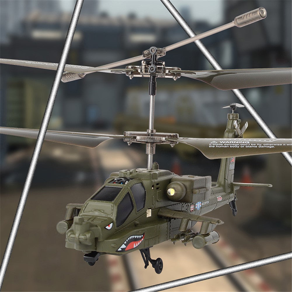 SYMA S109G 2.4G High Frequency RC Aircraft Simulation Military Helicopter Toy, Dual Batteries