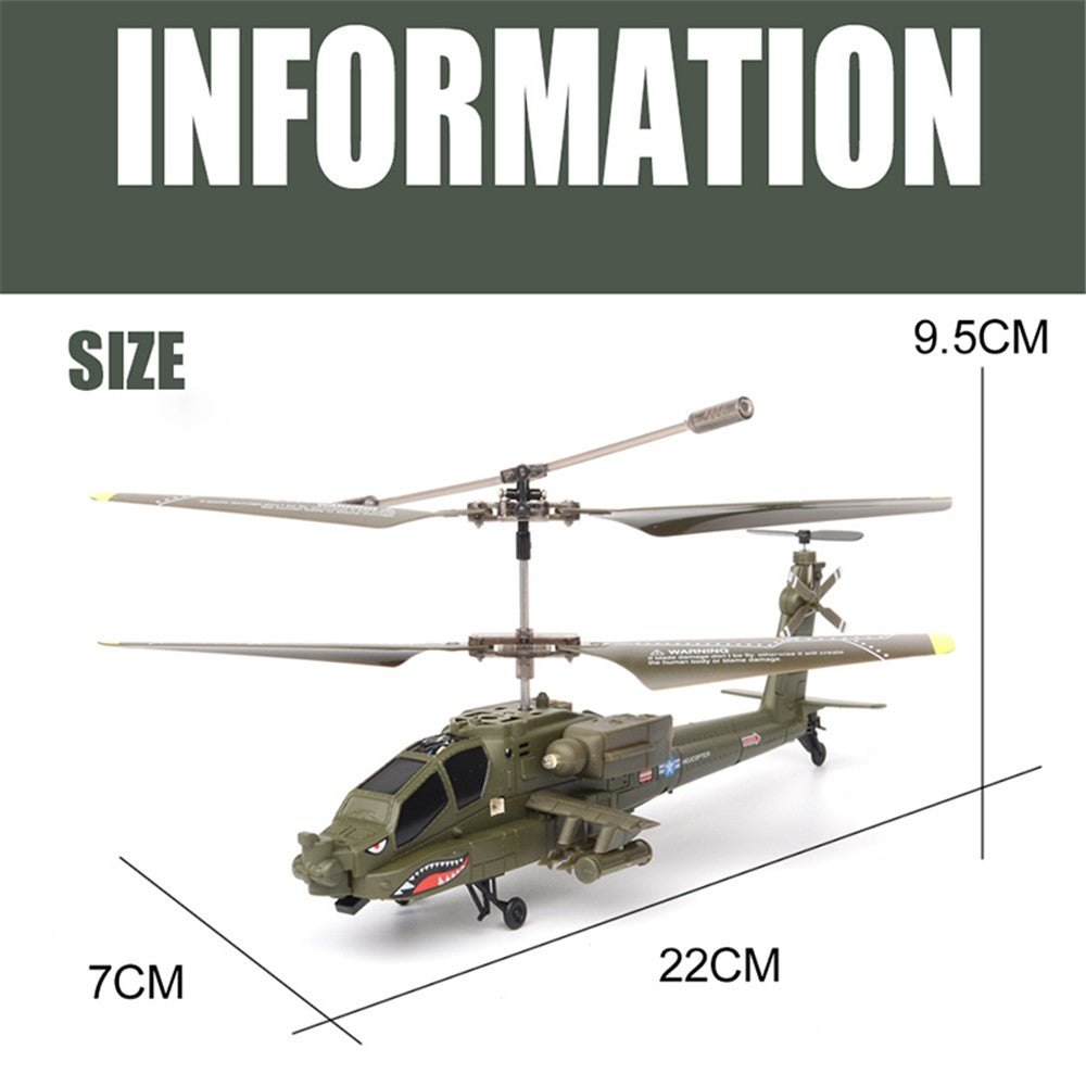SYMA S109G 2.4G High Frequency RC Aircraft Simulation Military Helicopter Toy, Dual Batteries