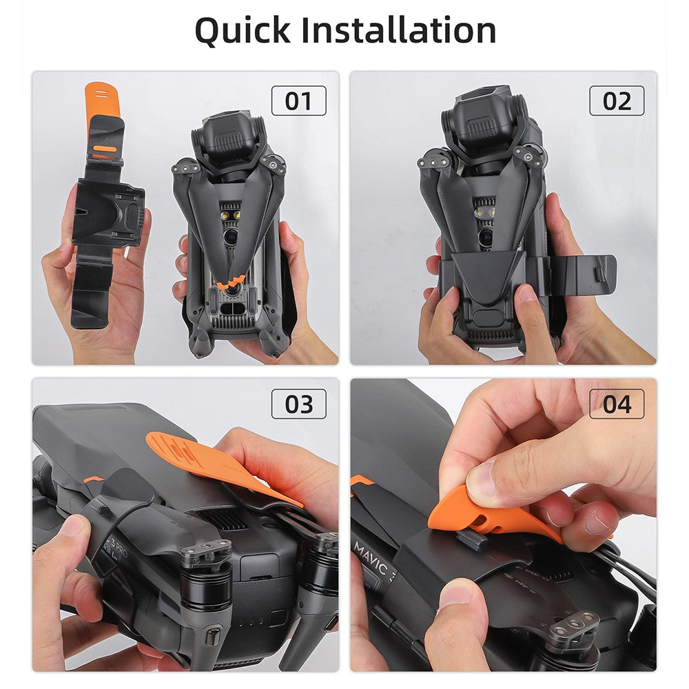 SUNNYLIFE SJ591 Propeller Stabilizer Holder for DJI Mavic 3 / 3 Pro / 3 Classic Paddle Protector Fixed Mount Belt