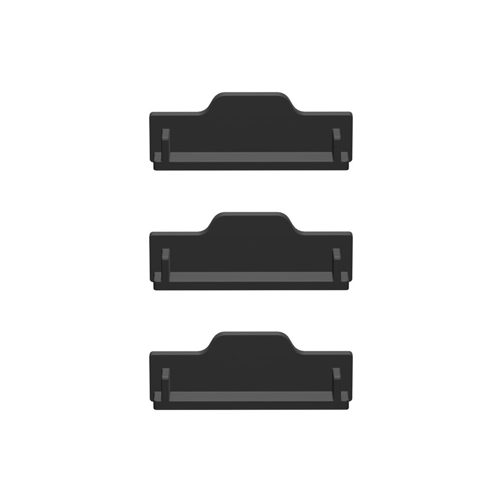 SUNNYLIFE A3-DC671 3Pcs Battery Dust-proof Plugs for DJI Air 3 Silicone Charging Port Dust Plug