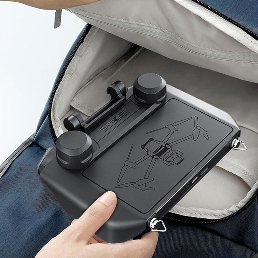 STARTRC 1123784 2-in-1 Sun Shade Hood for DJI RC Pro Controller ABS+PC Protective Cover