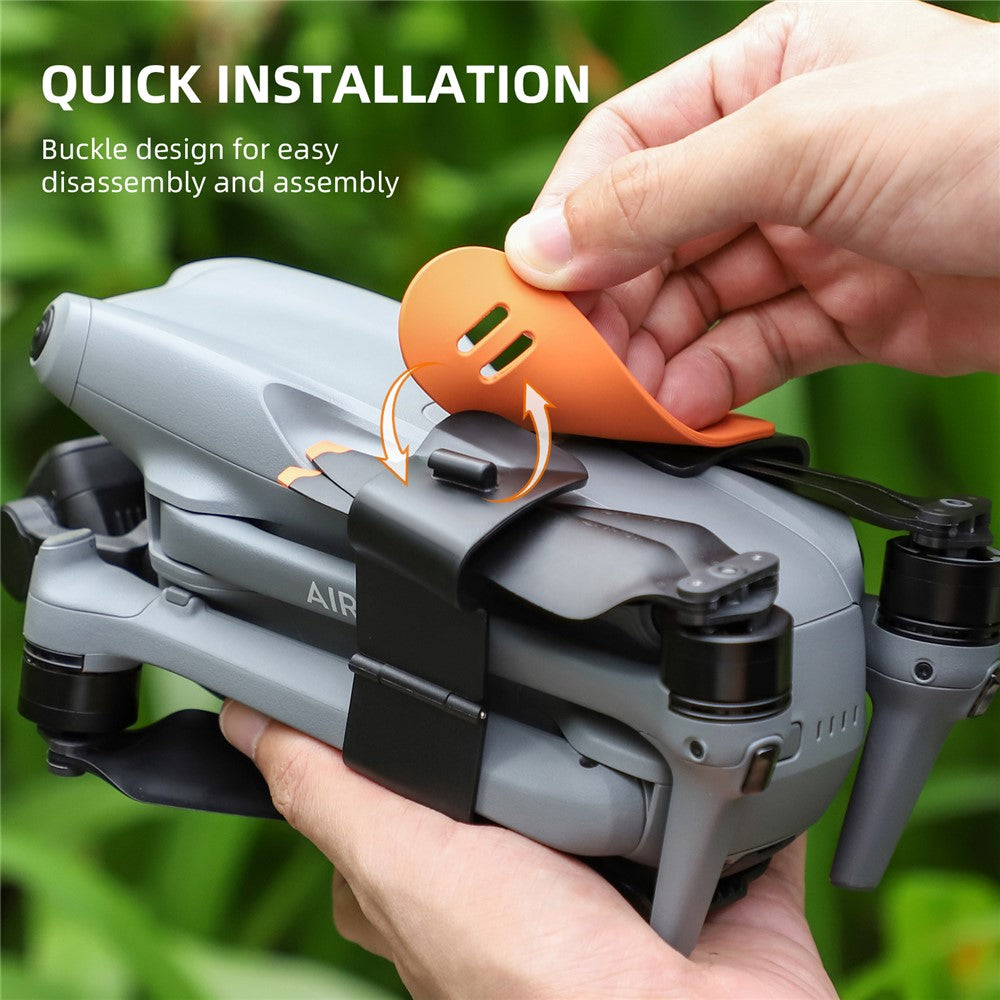 SUNNYLIFE A3-SJ663 For DJI Air 3 Drone Propeller Holder Plastic+Silicone Propeller Fixing Stabilizer