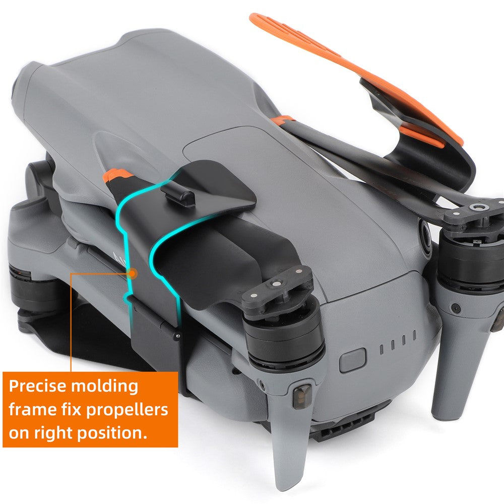 SUNNYLIFE A3-SJ663 For DJI Air 3 Drone Propeller Holder Plastic+Silicone Propeller Fixing Stabilizer