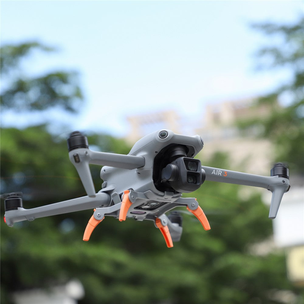 SUNNYLIFE For DJI Air 3 Drone Plastic Landing Gear Foldable Spider Anti-fall Heighten Landing Stand