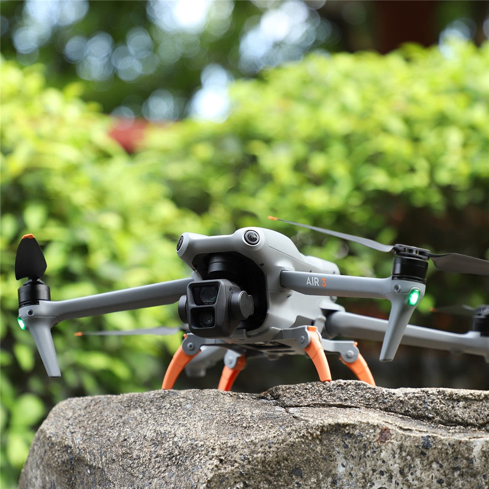 SUNNYLIFE For DJI Air 3 Drone Plastic Landing Gear Foldable Spider Anti-fall Heighten Landing Stand